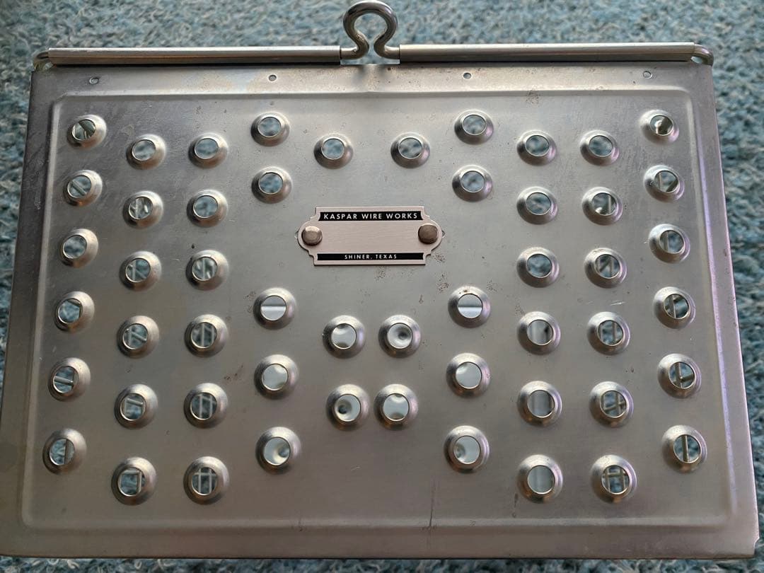 【お値下げ】KASPER BASKET ヴィンテージ ワイヤーボックス