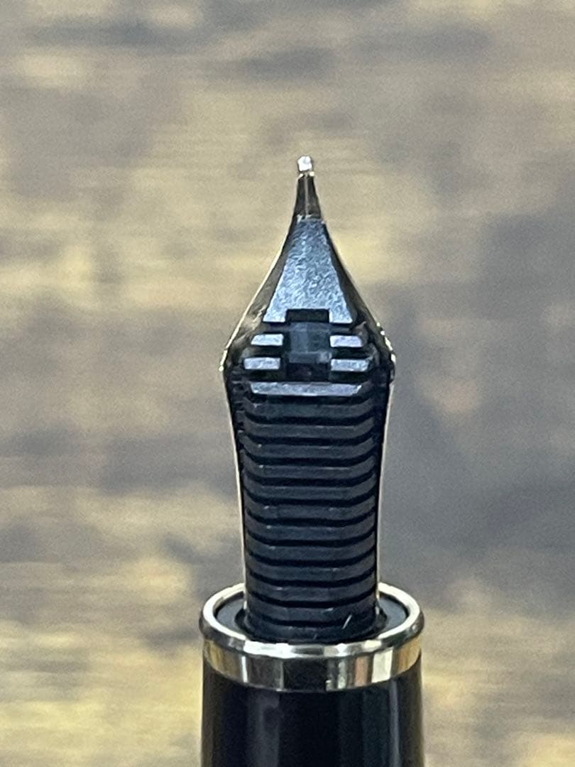 筆記確認＆洗浄済み　旧ニブ　ホワイトゴールド　21金　　セーラー　万年筆