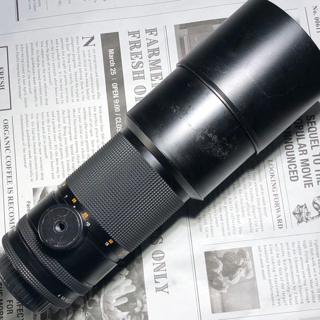 ピンクの猫 さま　CarlZeiss 300mm f4 Y/Cマウント