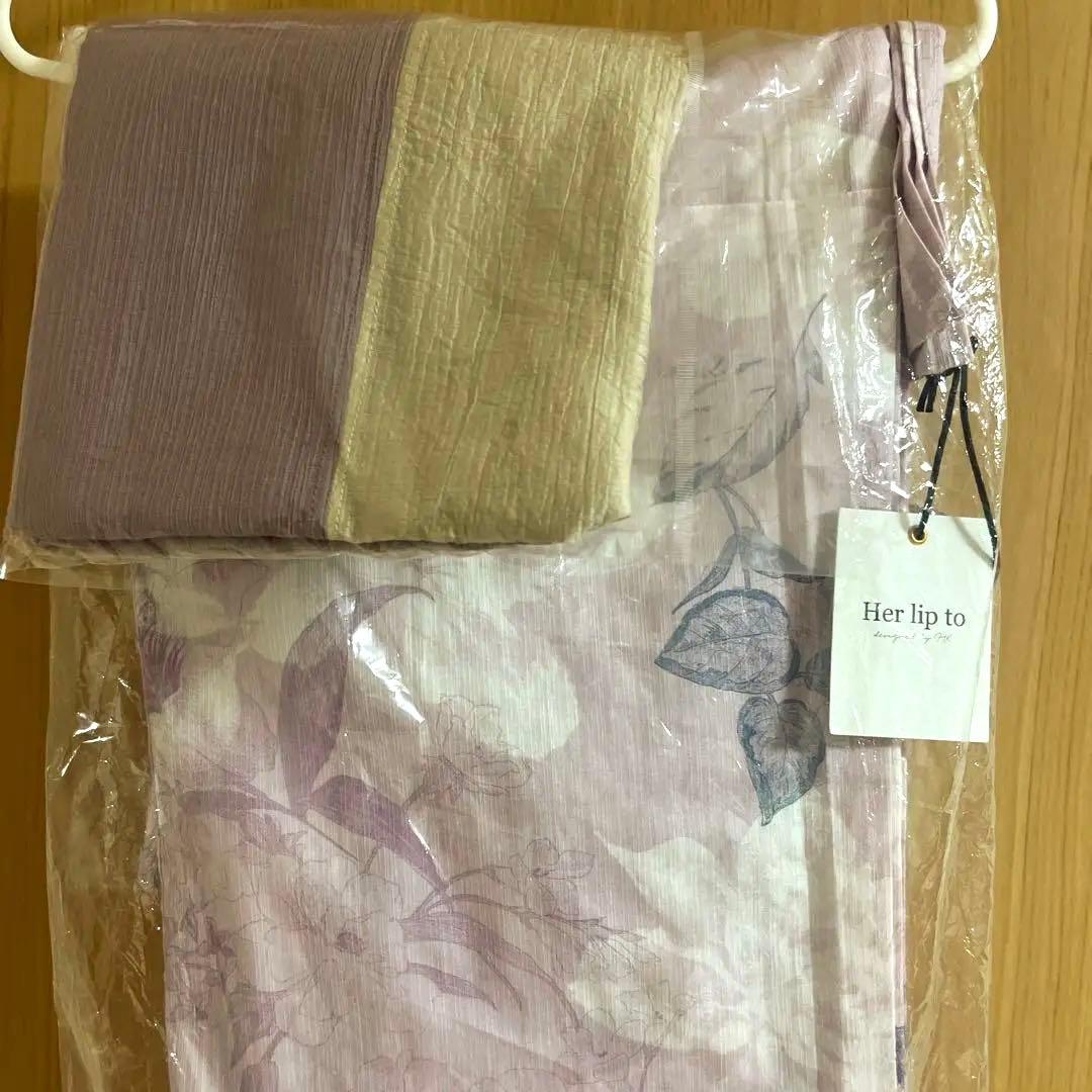 ハーリップトゥ　浴衣　ワンピース