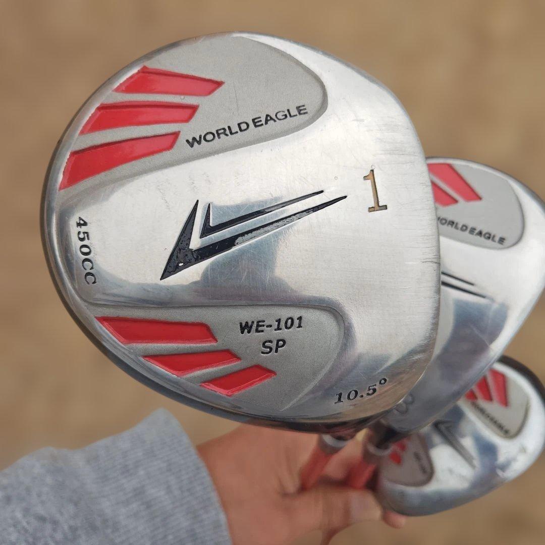 ARNOLD PALMER キャディバッグ アイアンセット付き　フレックスS