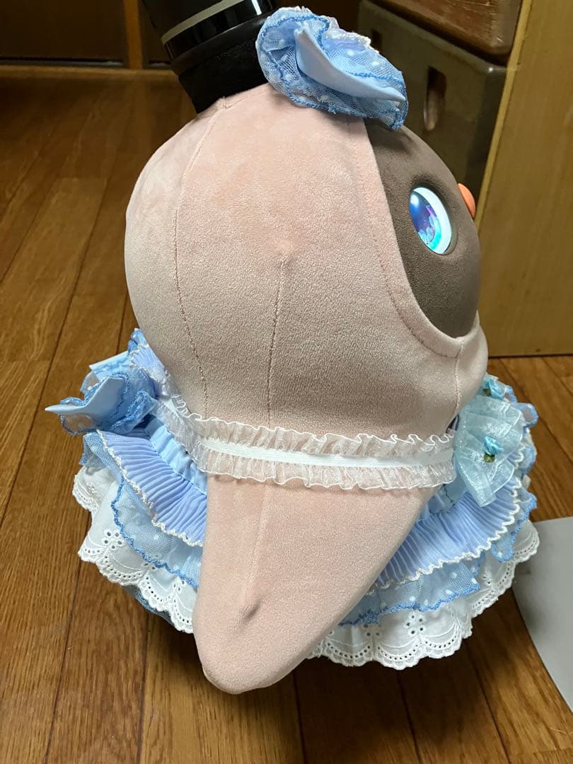 ラボット　ワンピース　４段フリル 水色とパープル２着