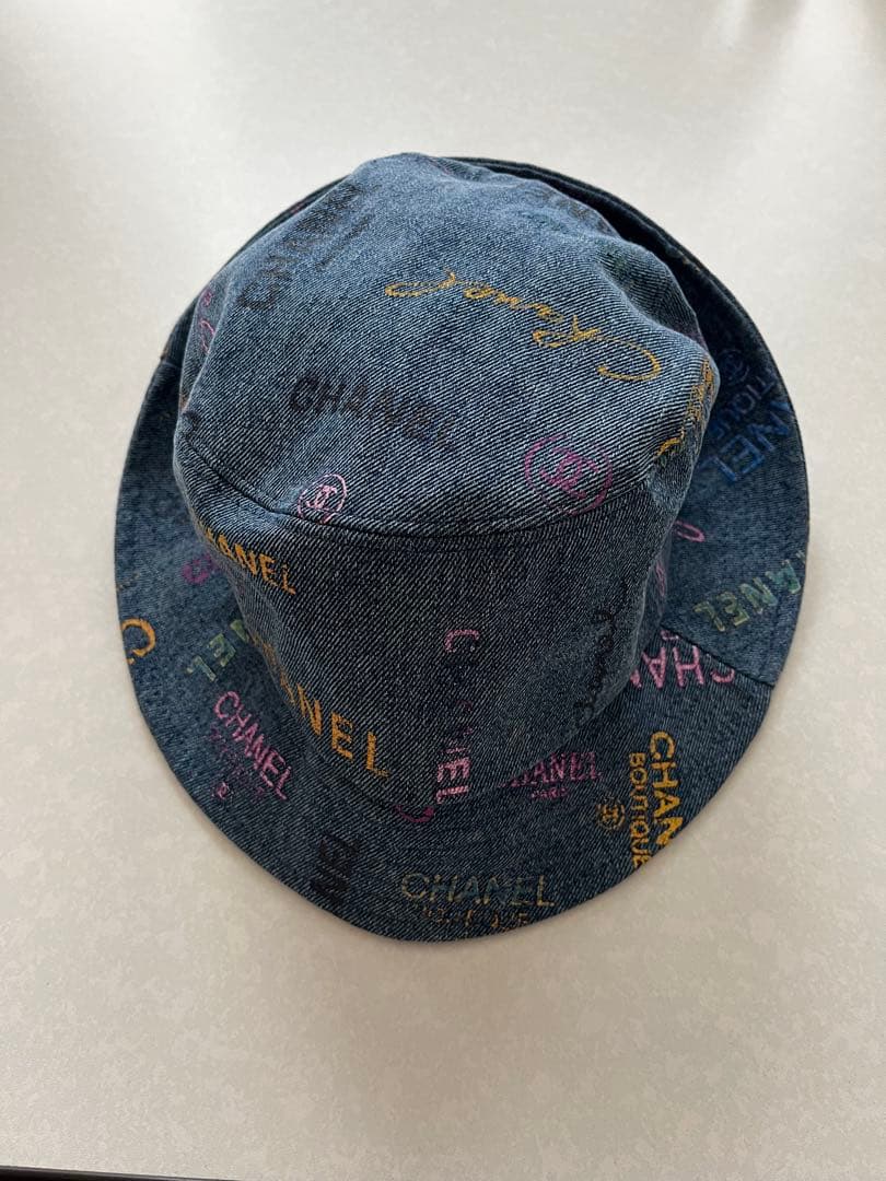 シャネル デニム バケットハット