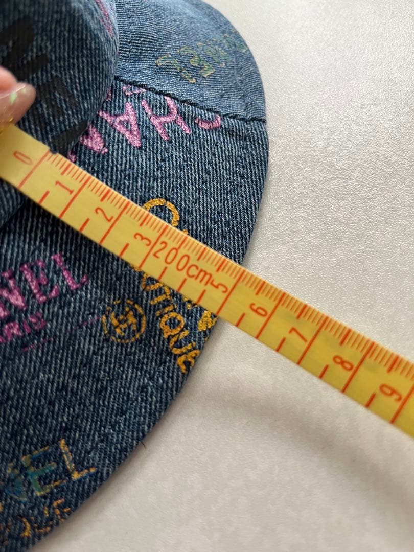 シャネル デニム バケットハット