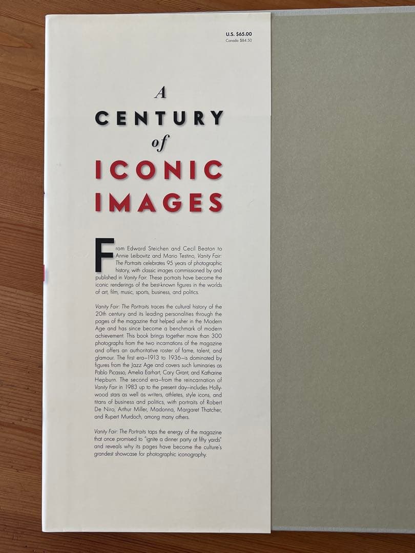 アート・デザイン・音楽 Vanity Fair: The Portraits