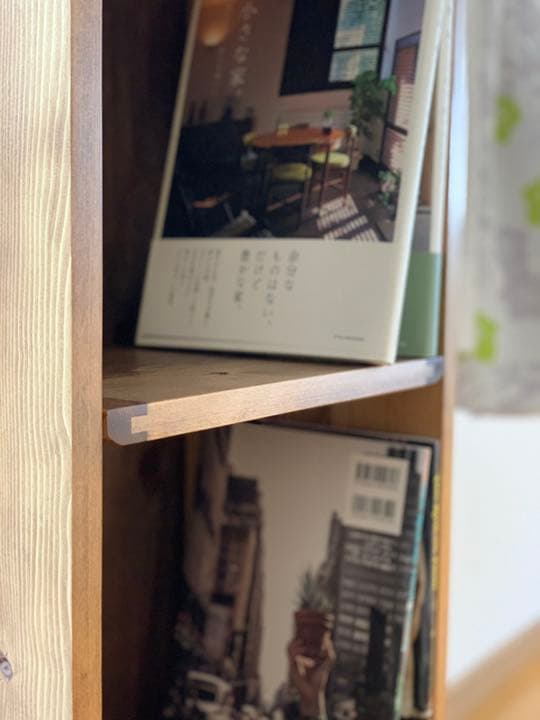 【無垢材】カフェラック　本棚　食器棚