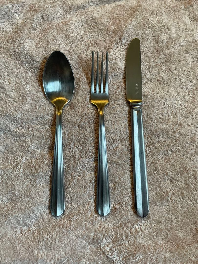 ななみ【新品】竹俣勇壱Ryoシリーズ　フォークナイフスプーン各2本計6本