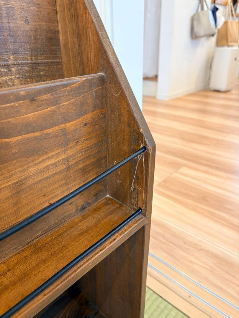 nico and … ニコアンド マガジンラック 本棚 絵本棚