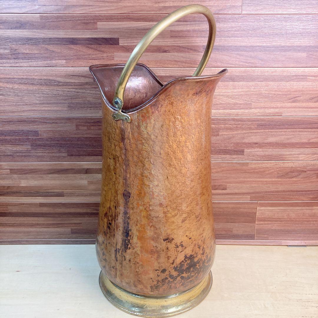 銅　傘立て　イタリア製