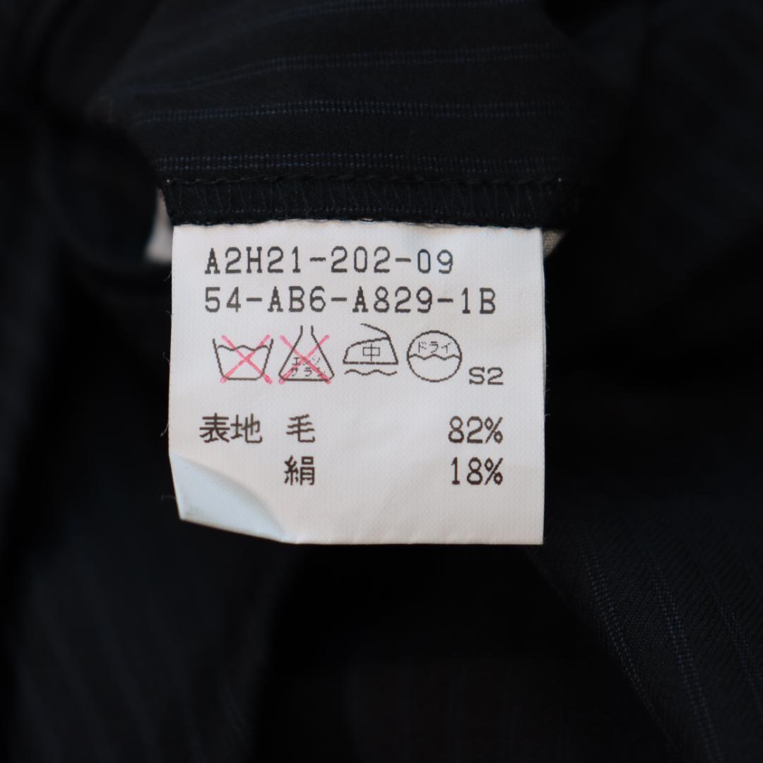 バーバリーロンドン✨セットアップスーツ　ＡＢ６　黒　ストライプ　Burberry