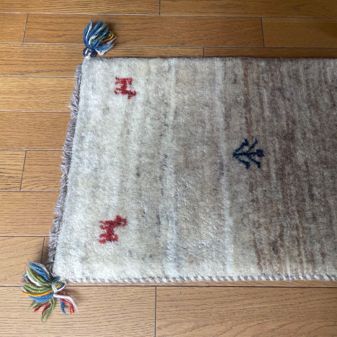 【美品】IDEE NOMAD STYLE GABBEHギャッベ 64×42