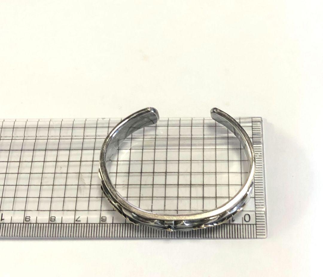 ★年末セール★ BIG HAND（シルバー・18K）ハンドメイド バングル