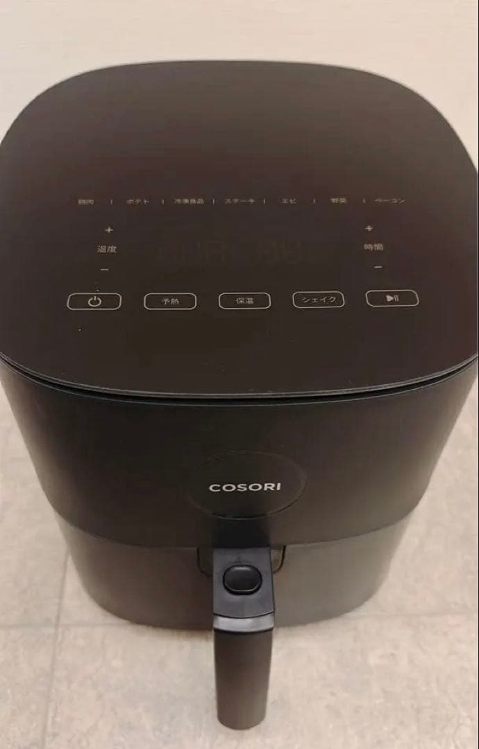 まり♡　COSORI ブラック ノンフライヤー