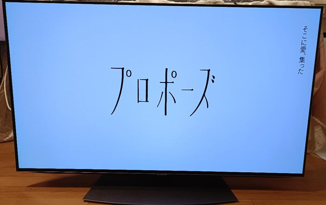 美品22年製SHARP AQUOS48V型4T-C48CQ1 4K有機ELTV