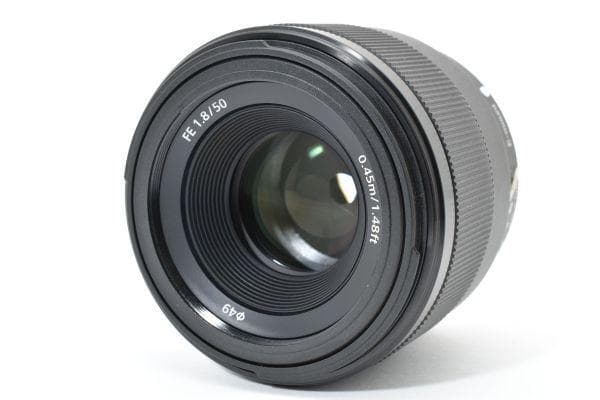 ソニー SONY FE 50mm F1.8 SEL50F18F 単焦点レンズ