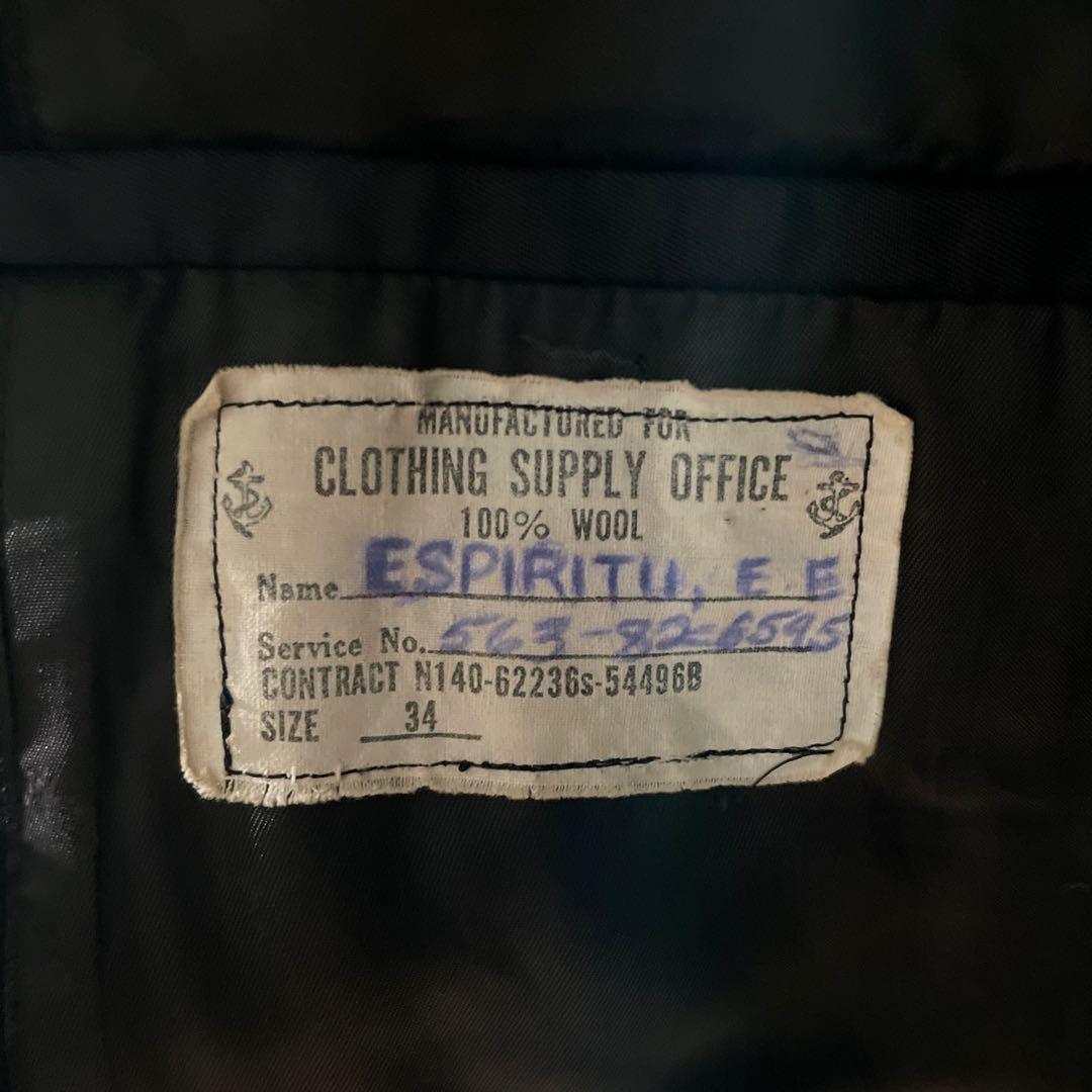 Vintage 1950年代 US NAVY Ｐコート アメリカ海軍 USA