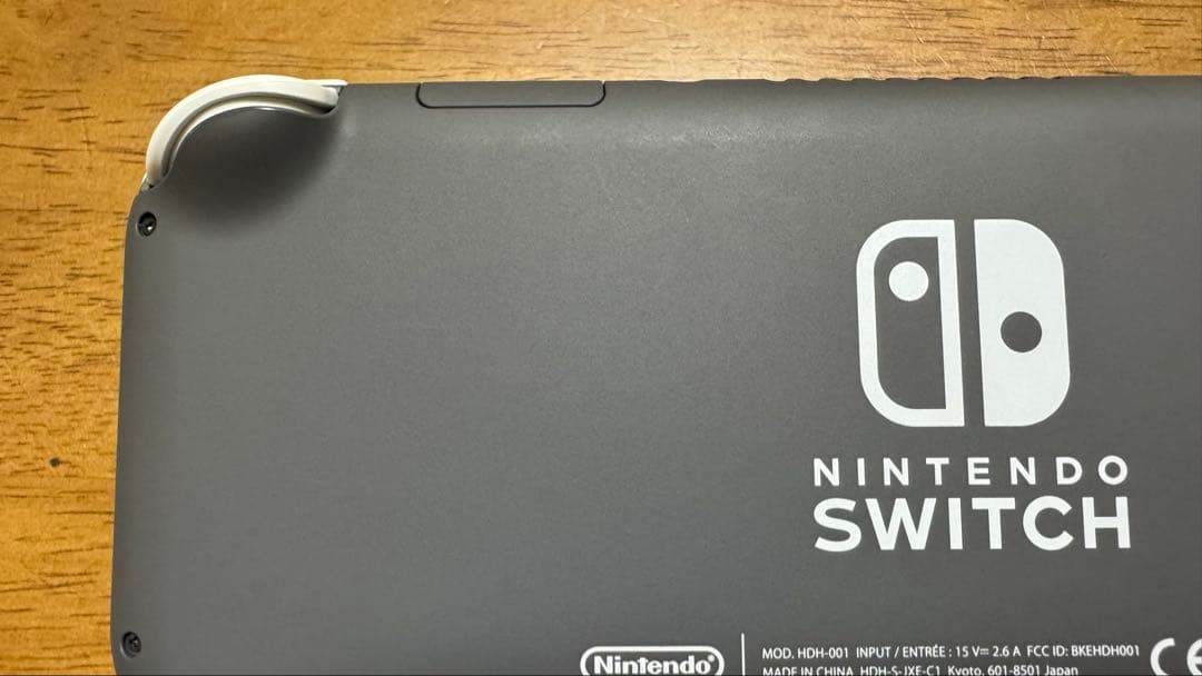 【中古】Nintendo Switch Lite (グレー) SDカード付き