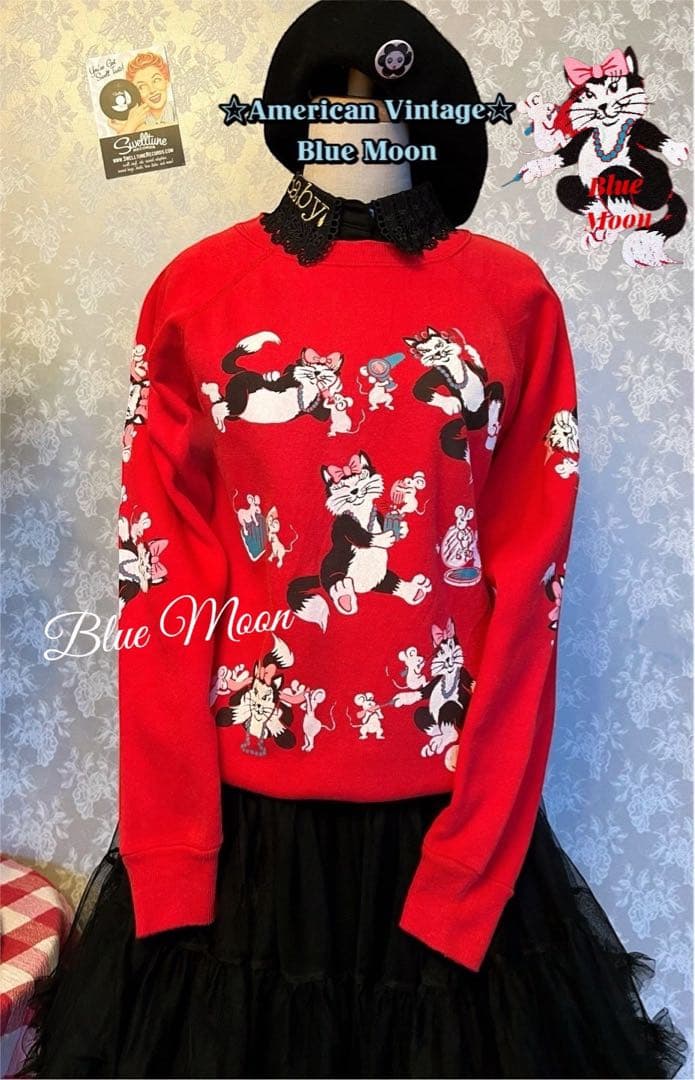 WiLLAmerican Vintage☆❤︎スウェットトレーナー✴︎希少