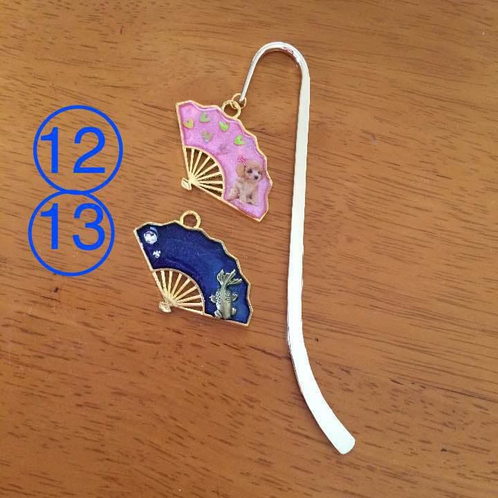 扇子モチーフ  イヤホンジャック