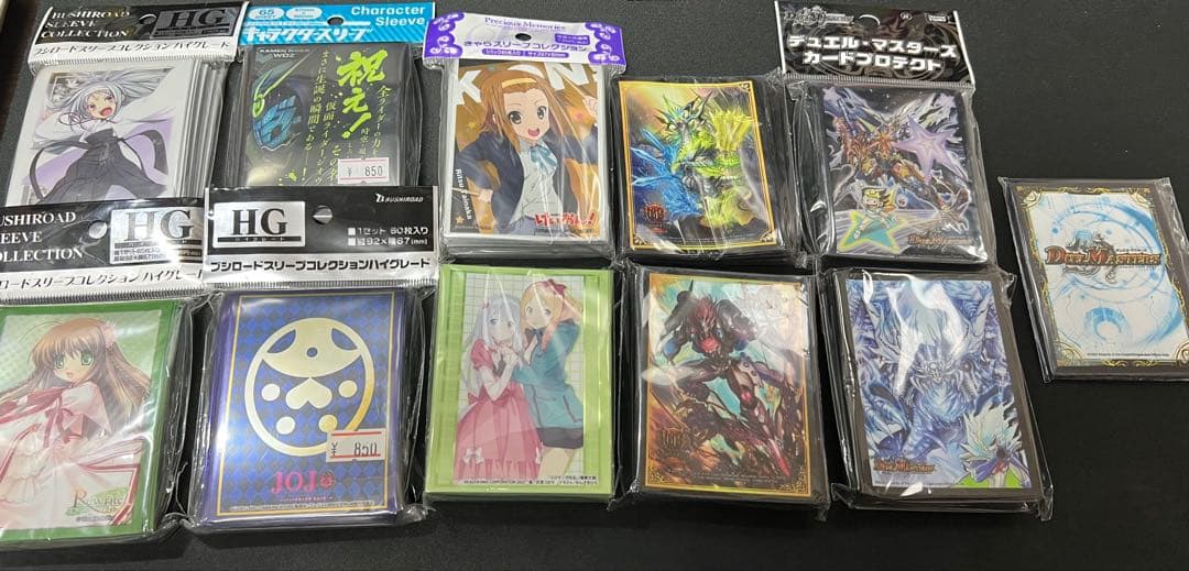 【値下げ交渉可】デュエマ引退品　デッキ10個　公式サプライ　優良カードまとめ売り