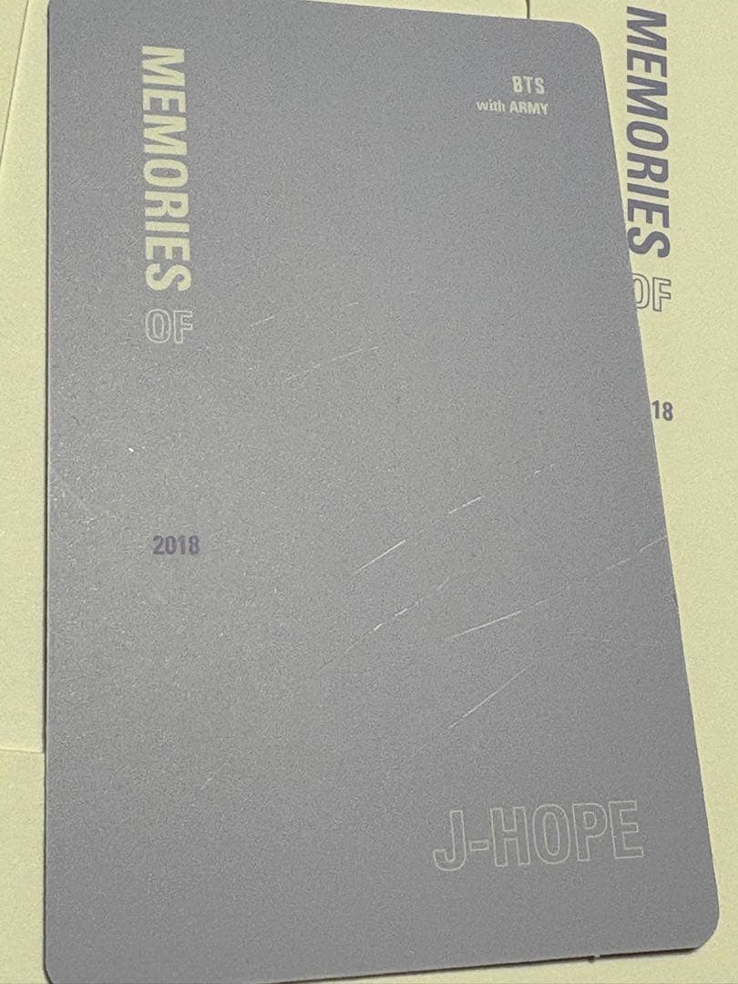jhope BTS memories 2018 〜2021 ブルーレイ