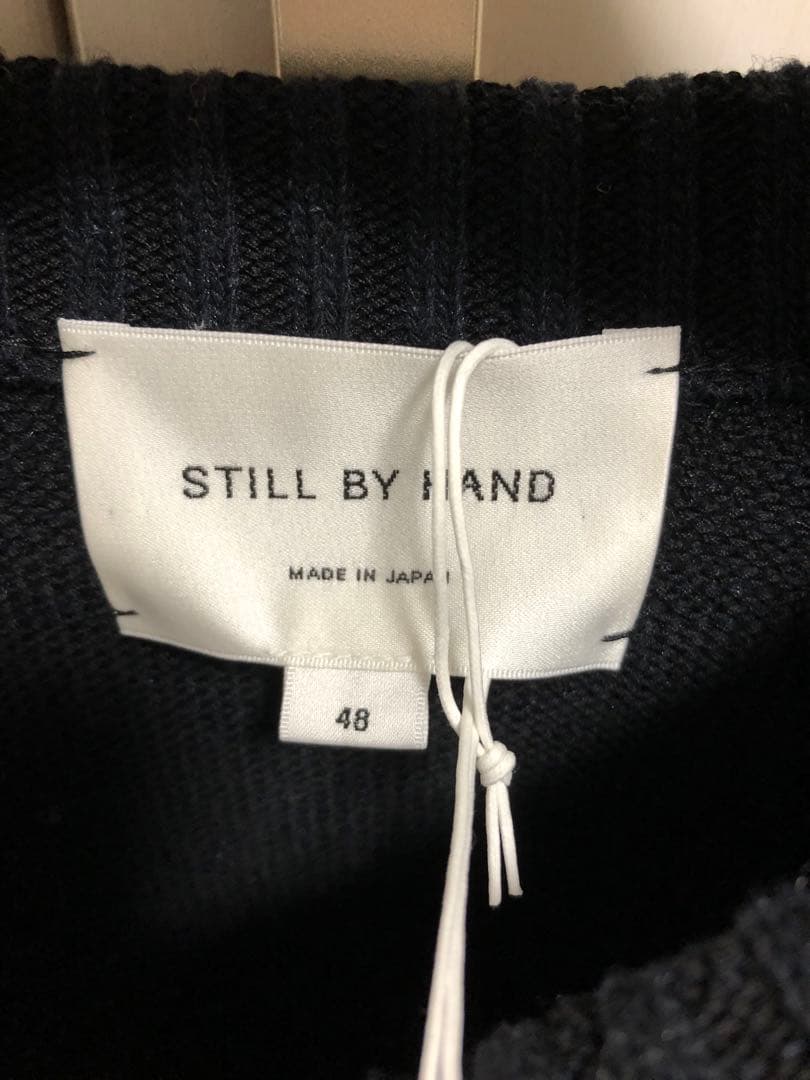 26SS STILL BY HAND スティルバイハンド シルクコットンニット