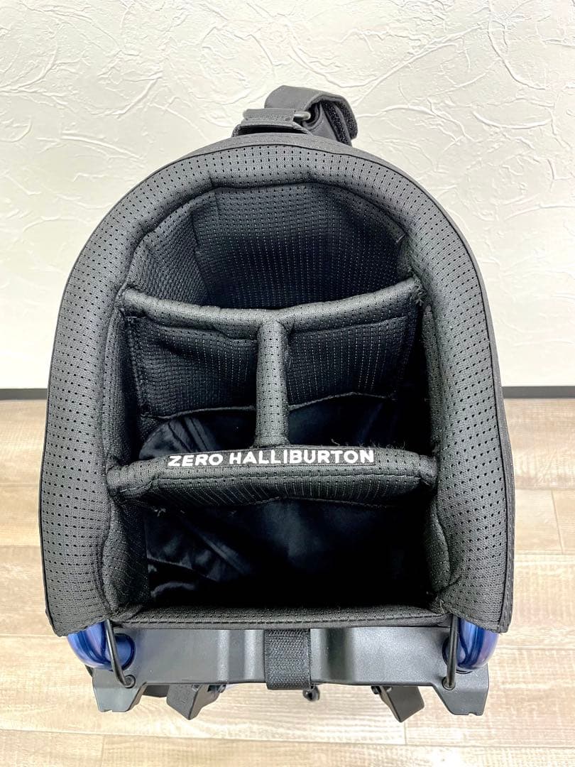【コース未使用】ゼロハリバートン スタンド キャディバッグ ブラック