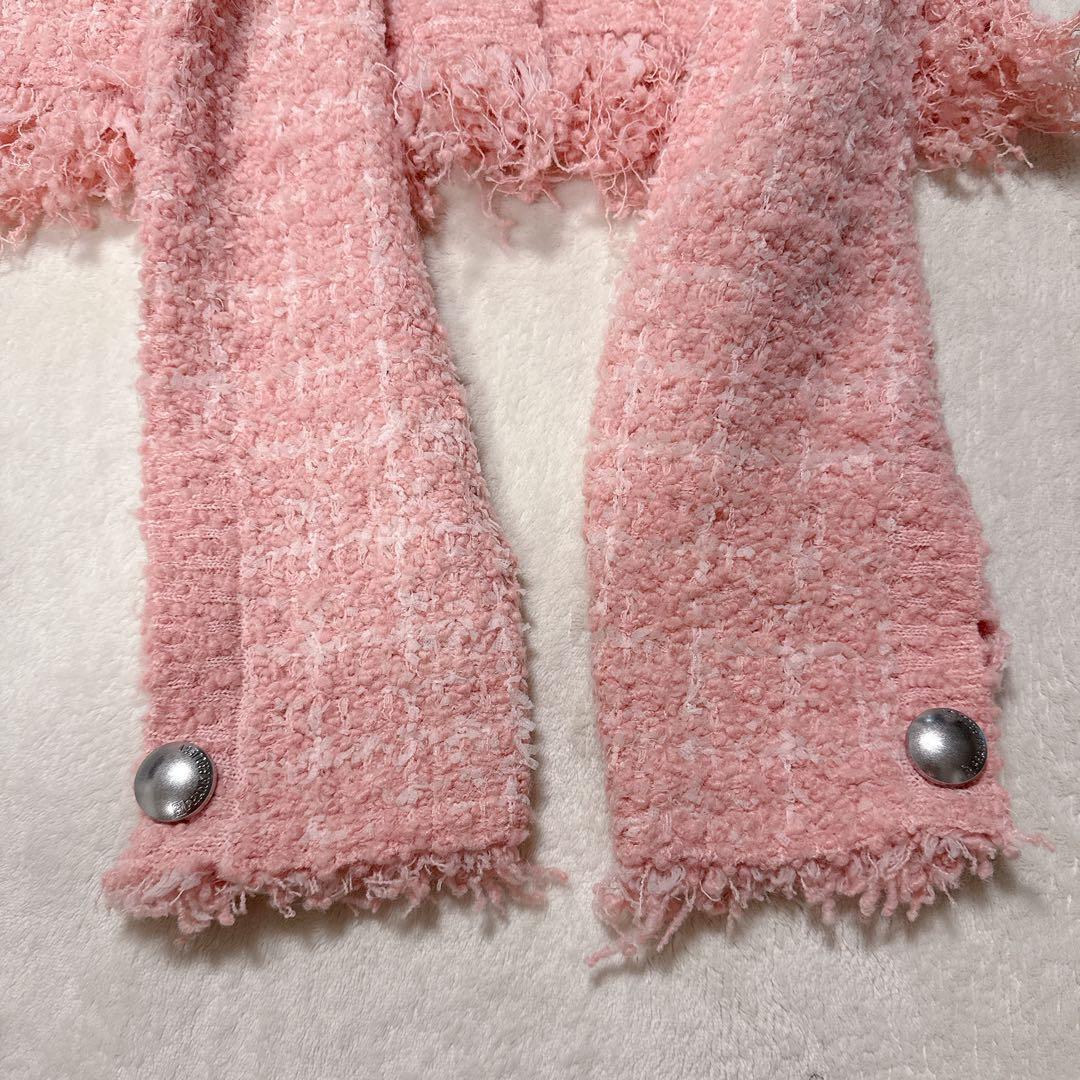 完売品 PRANK PROJECT Tweed Knit Cardigan