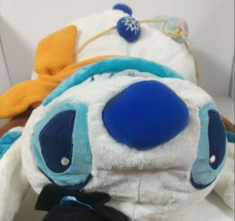 ディズニー ストア スティッチ 雪だるま 特大 BIG パペット ぬいぐるみ
