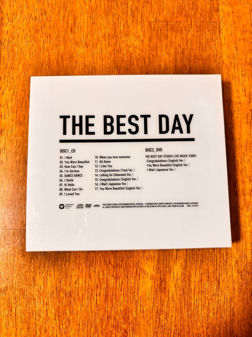 K-POP・アジア DAY6 THE BEST DAY CD + DVD