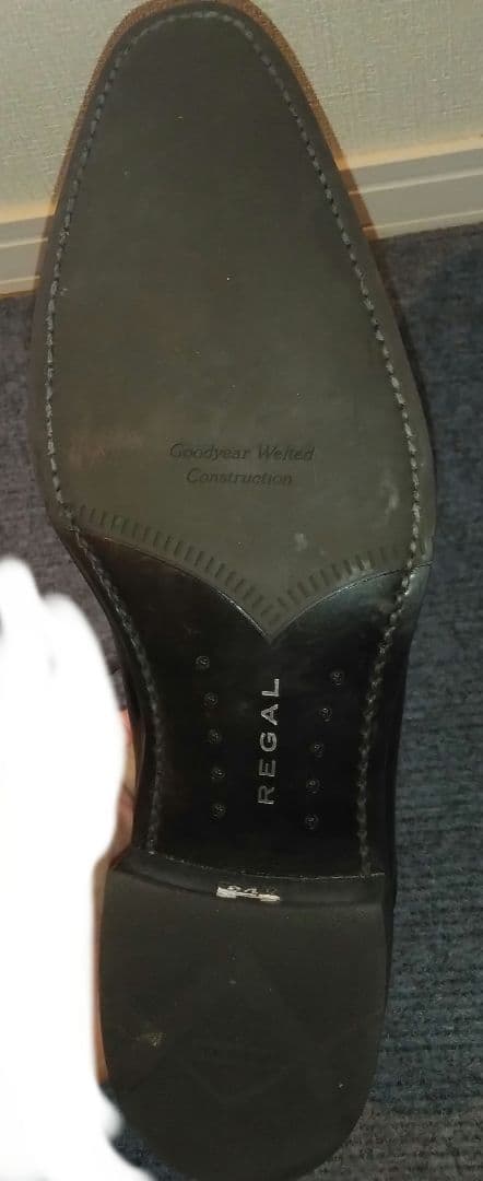 REGAL リーガル　315R ストレートチップ　ビジネスシューズ　24.5