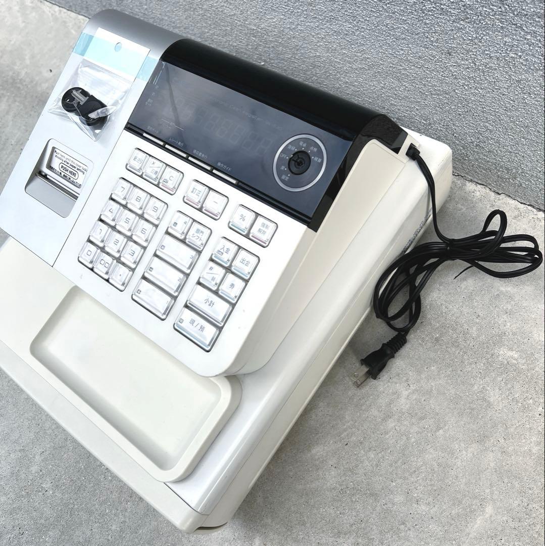 ☆良品！ CASIO レジスター 8部門 小型ドロア SE-S30-WE カシオ