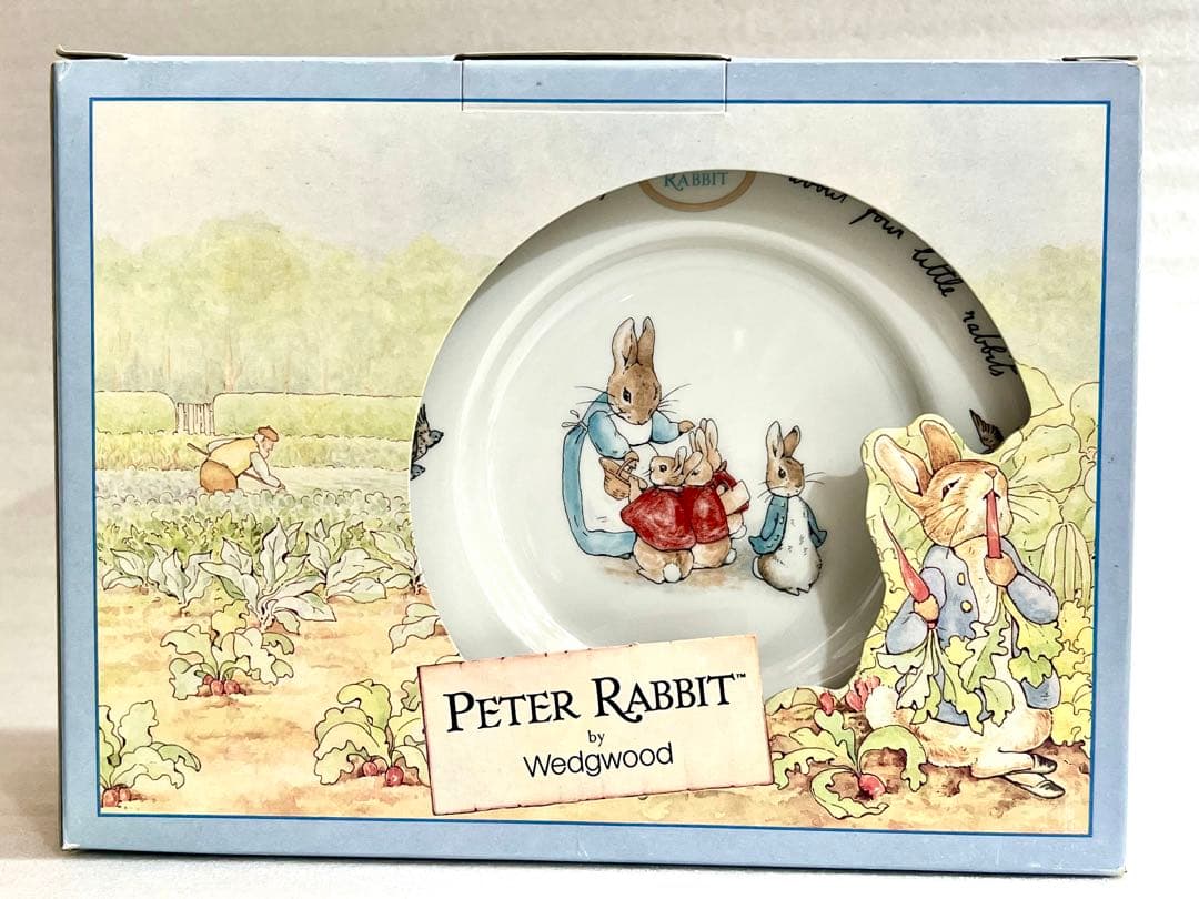 【未使用】ピーターラビット　ウェッジウッド　生誕100周年セット　1993年