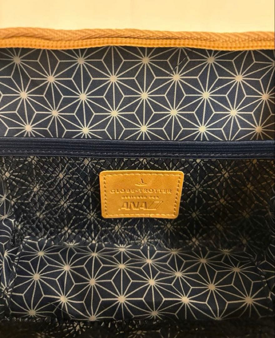 グローブトロッター ANA ファーストクラス アメニティ ポーチ 新品、未使用