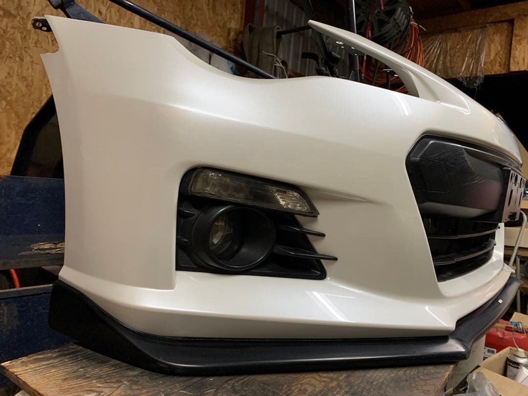 スバル　brz zc6 フロントバンパー　stiリップスポイラー