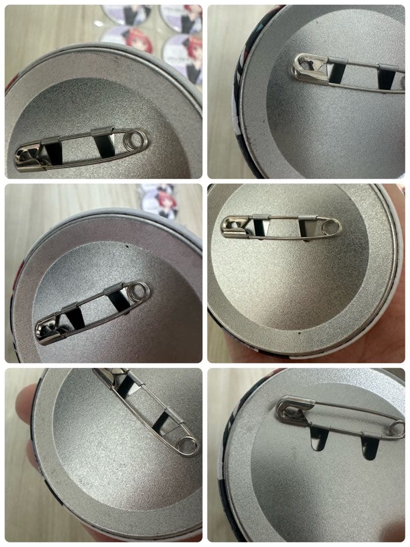 五等分の花嫁 中野二乃 検定 缶バッジ セット