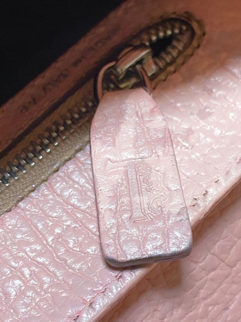 春色セールTOD'S トッズ ショルダーバッグ ピンク 訳あり特価 保存袋付き
