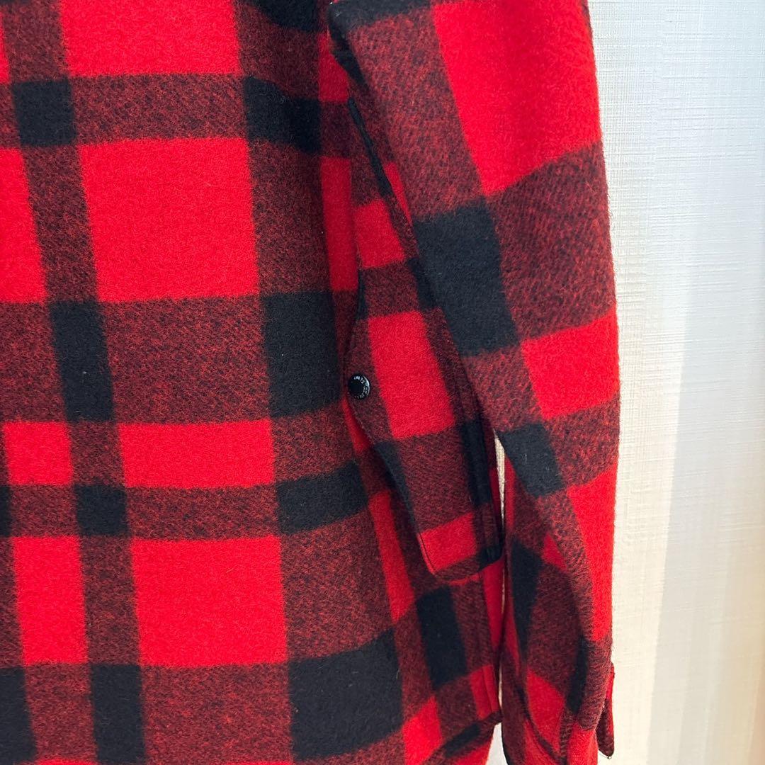 H*f様 80s FILSON マッキーノクルーザージャケット　40 レッド×ブ