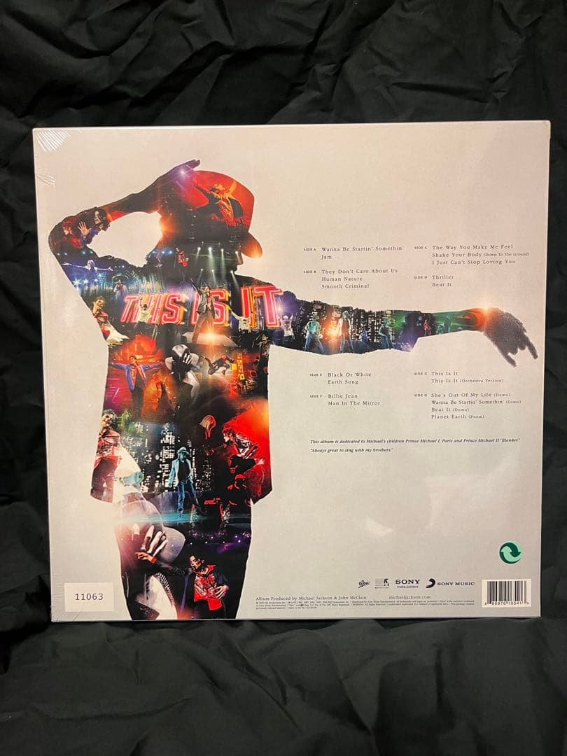 MICHAEL JACKSON/THIS IS IT 特別限定版：4枚組LP