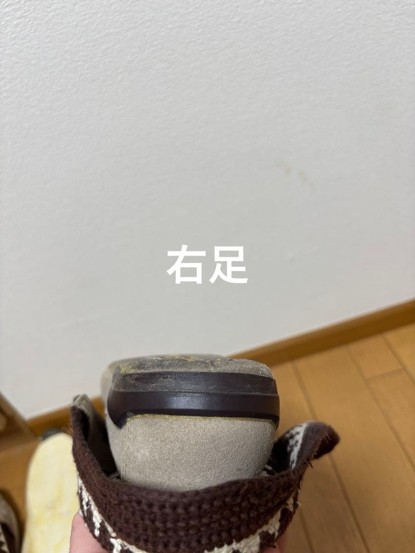 「ソール修理必要」Visvim FBT knit