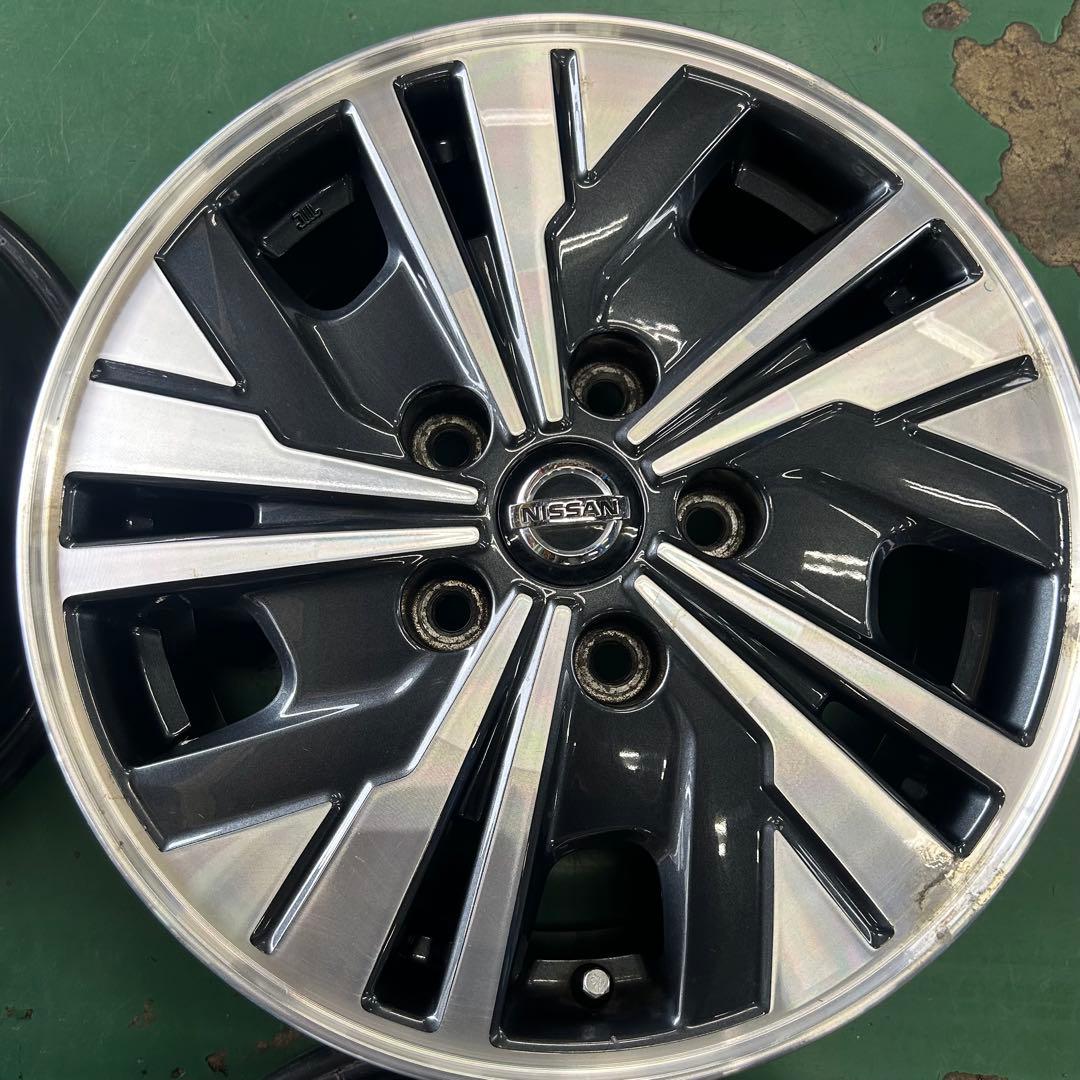 中古アルミ15Ｘ5.5　日産セレナ純正4本セット