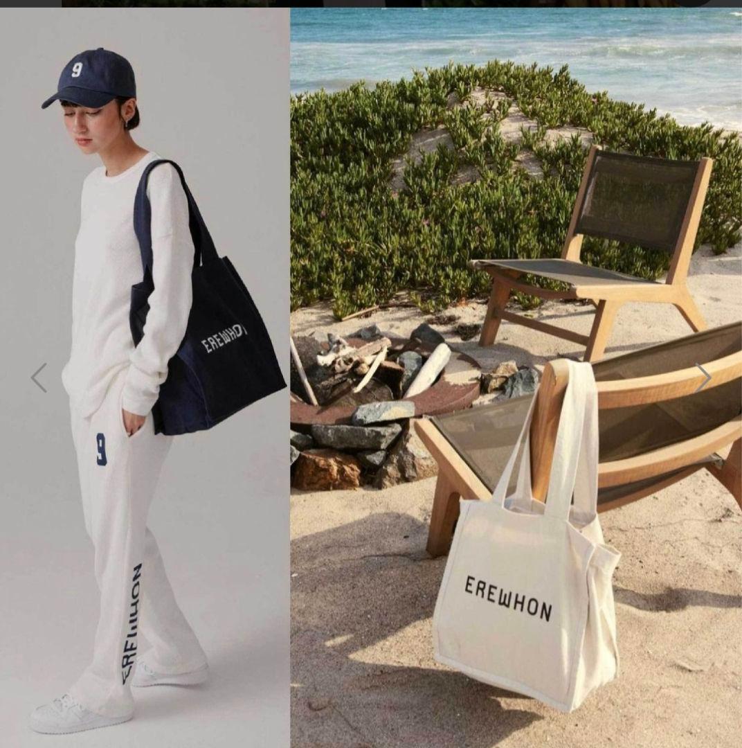 ラスト1点　新品　EREWHON　 トートバック　エレウォン　ダークブラウン