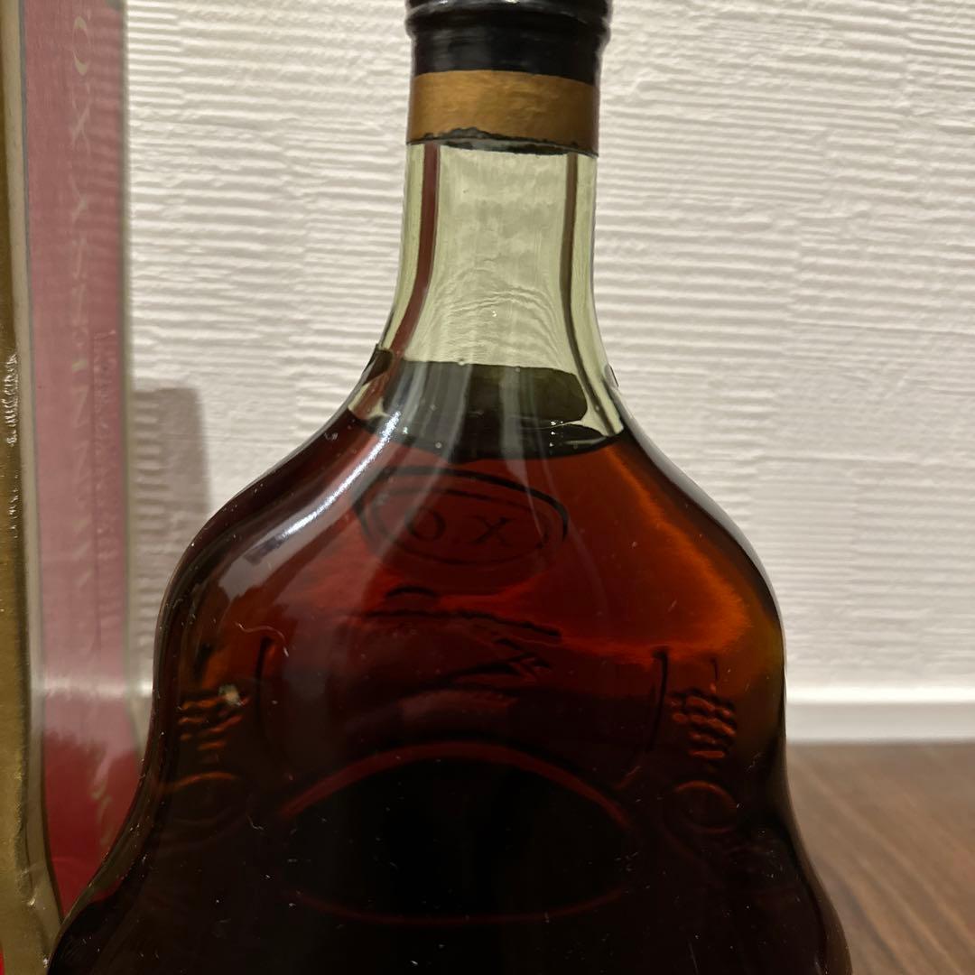 古酒　HENNESSY XO グリーンボトル　金キャップ