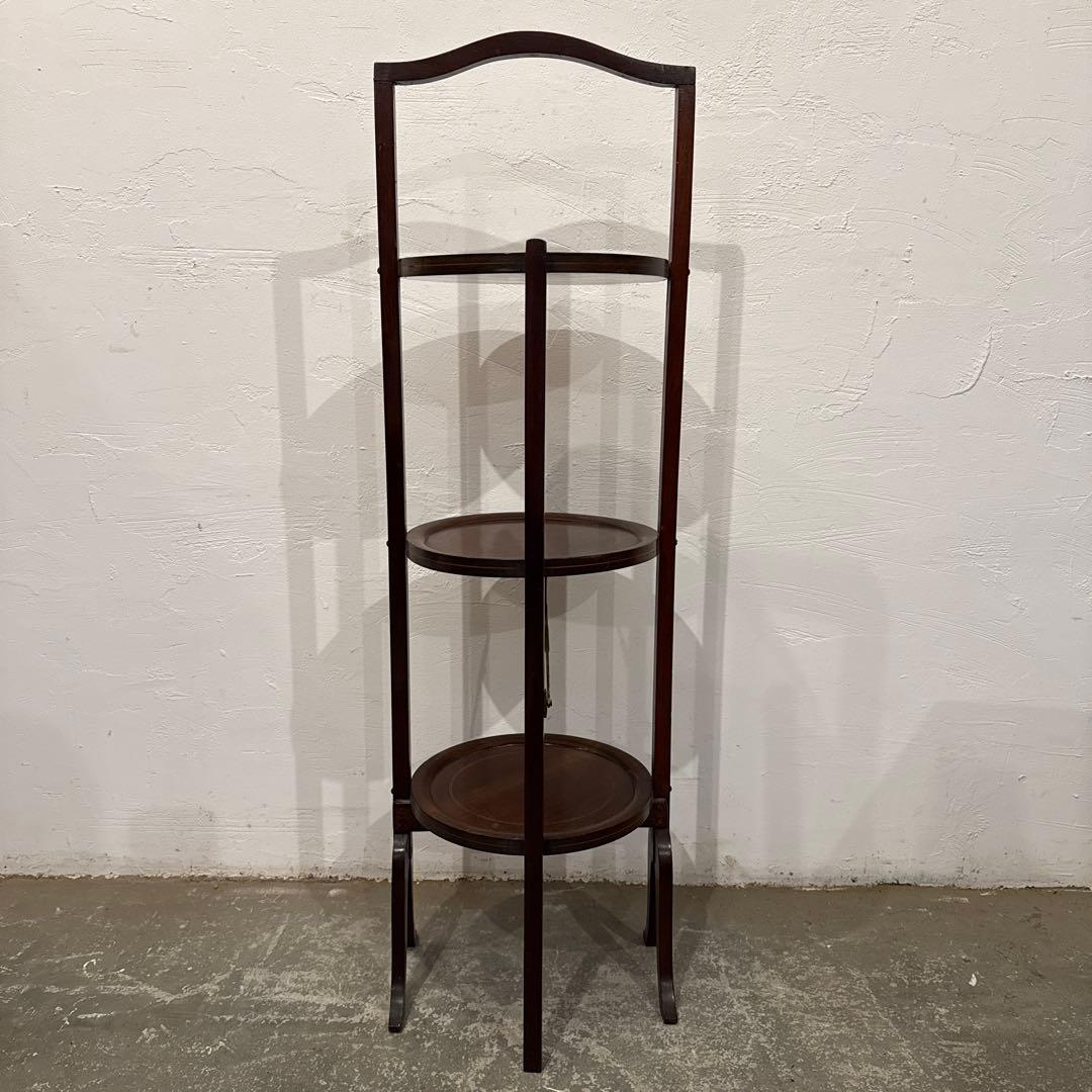 年末年始saleヴィンテージ　ケーキスタンド　イギリス　花台　サイドテーブル