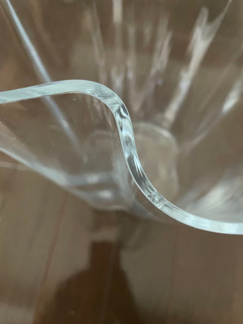 アルヴァ アアルト ベース クリア 270mm イッタラ aalto 欠けあり