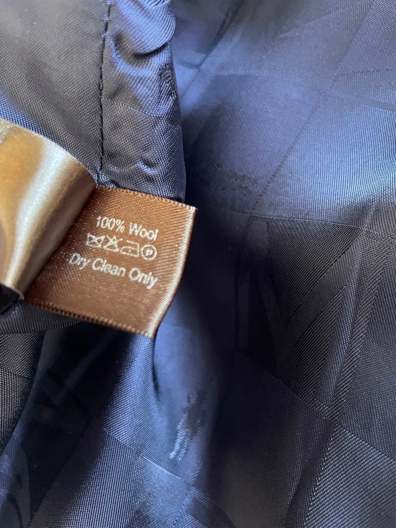 【極美品】マッキントッシュ　ダフタウン　ピーコート　ネイビー　４２