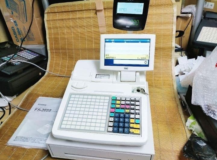 テックレジスター　FS-2055-V2　店名無料　インボイス対応　030558