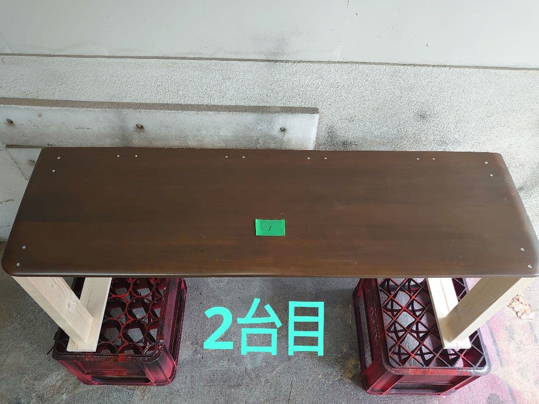 【其の33と34の2台セット】中古テーブルを加工するパチスロ実機を2台置く台