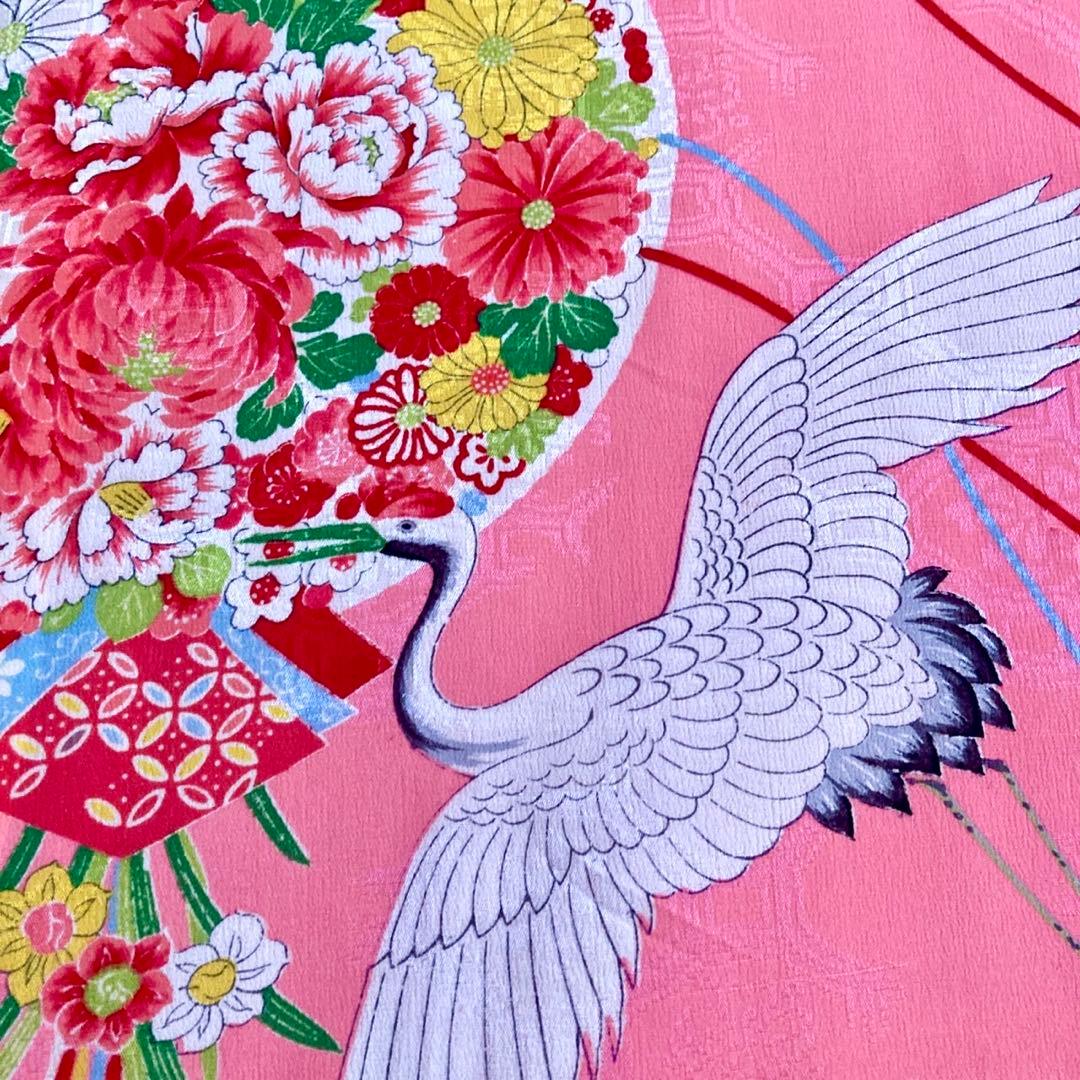 ★レトロ　ジュニア　アンティーク着物　大正ロマン　袴　七五三　十三詣り NO2