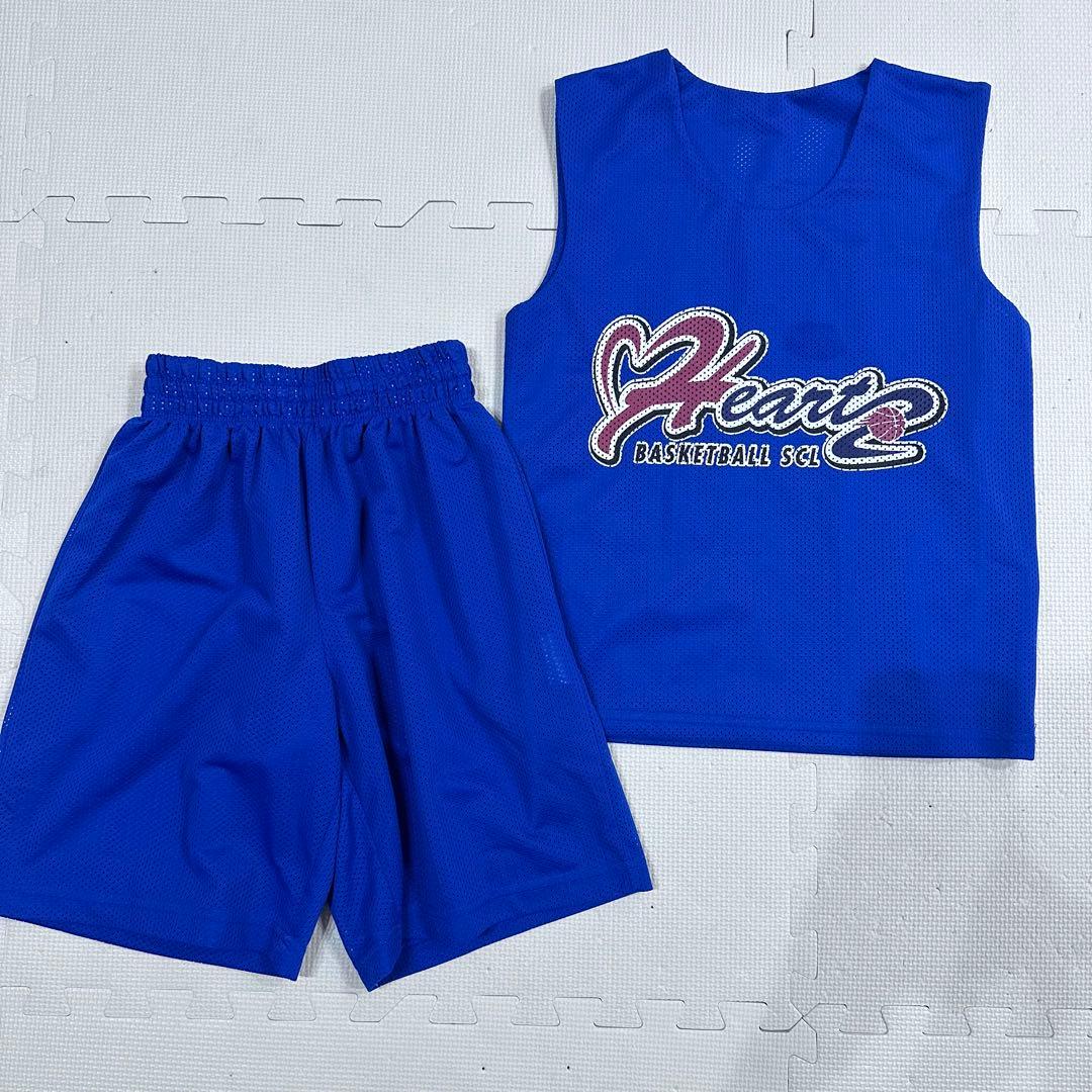 【即日発送】美品 スクールハーツ バスケ ユニフォーム　130